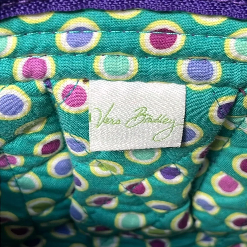 EUC Vera Bradley Quilted Colourful Cotton Crossbody Bag - Picture 10 of 10